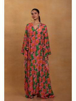 Masaba - Pink Savannah Kaftan Maxi Dress