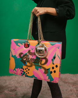 Papa Don't Preach by Shubhika - Seas Of Ryhe Tote