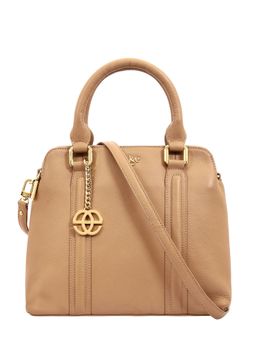 Eske - Sienna Double Zip Satchel Sand Cosmos