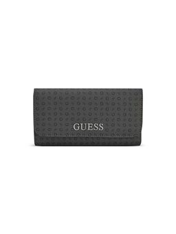 Guess - Black Pvc Printed Wallet