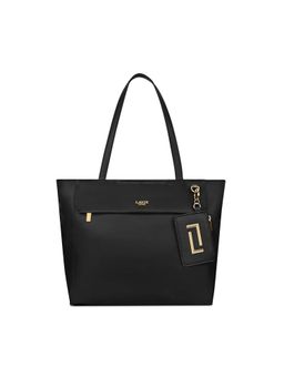 Lavie Luxe - Black Nylon Solid Handbag