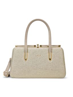 Lavie Luxe - Women's Book 2H Frame Handbag (Beige)