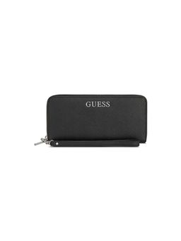Guess - Black Pvc Solid Wallet