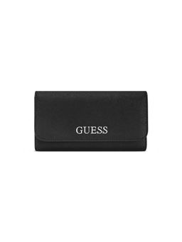 Guess - Black Pvc Solid Wallet