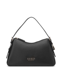 Guess - Black Pu Solid Handheld Bag