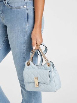 Guess - Blue Pu Textured Slingbag