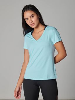 Strongr.Athleisure - Women V-Neck Dri-Fit T-Shirt