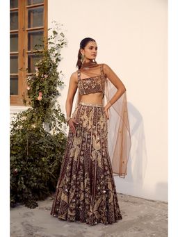 PARUL GANDHI - Bliss Embellished Lehenga Set With Dupatta