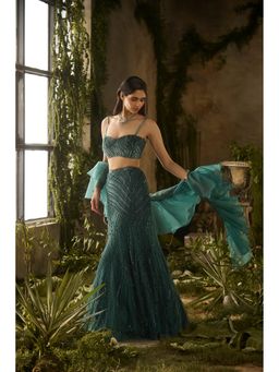 PARUL GANDHI - Verdant Charm Lehenga Set