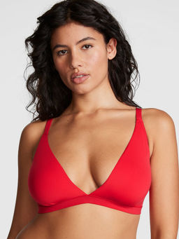 Victoria's Secret - Red Tops Base Stretch Triangle Bralette