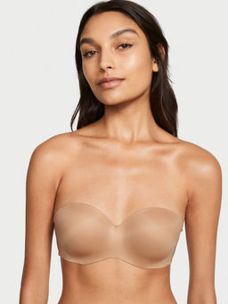 Victoria's Secret - Beige Lightly Lined Smooth Strapless Bra