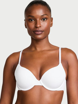 Victoria's Secret - White The T-Shirt Push-Up Perfect Shape Smooth Bra