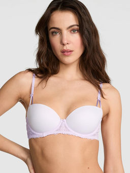 Victoria's Secret - Lavender Push-Up Balconette Bra