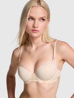 Victoria's Secret - Beige Push-Up Balconette Bra