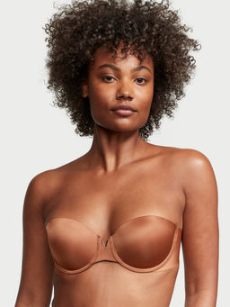 Victoria's Secret - Brown Bare Illusions Smooth Uplift Strapless Bra