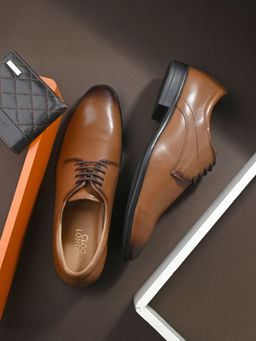 CLOG LONDON - Men Brown Formal Lace Up Derbies