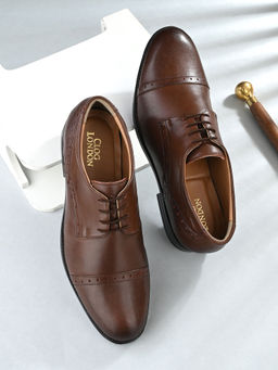 CLOG LONDON - Men Brown Oxford Formal Shoes