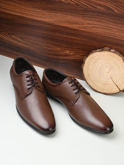 CLOG LONDON - Men Brown Formal Derbies