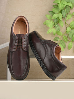 CLOG LONDON - Men Brown Formal Derbies