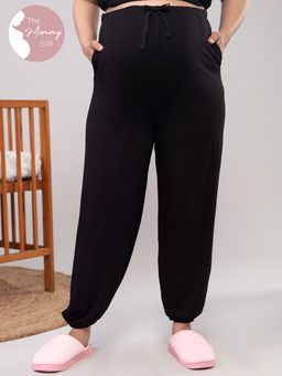Nykd by Nykaa - Comfy Maternity Pajama - Black NYS042