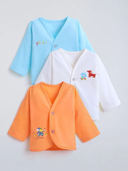 Hopscotch - Cotton Jablas Multi-Color (Pack of 3)