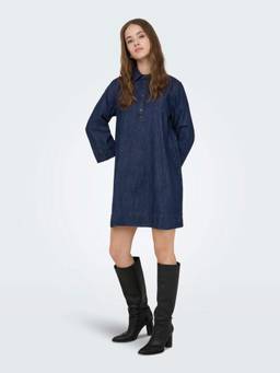 ONLY - Women Dark Blue Oversized Denim Dress