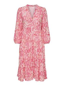ONLY - Multi-color Women Printed V-Neck Dress