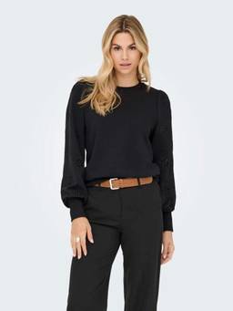 ONLY - Women Black Floral Cut-Out Sweatshirt