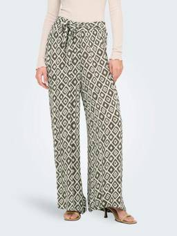 ONLY - Women Green Printed Trouser