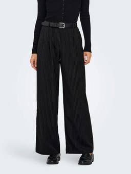ONLY - Women Pleated Pinstripe Tailored Trouser