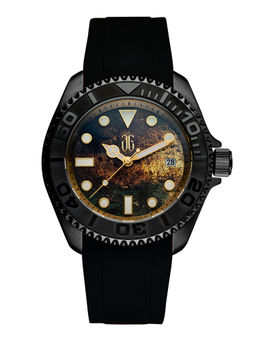 Aries Gold - Collective Automatic Multi-Color Round Dial Mens Watch G 9040 BKYM-PA (M)