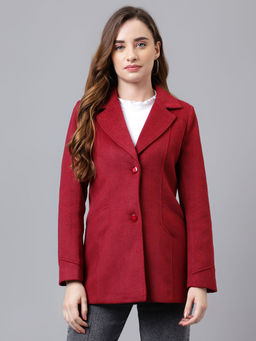 Latin Quarters - Women Red Color Stylish Jacket