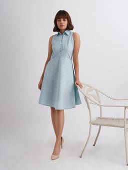 Gatsby Collection - Blue Miss Tea Party Dress