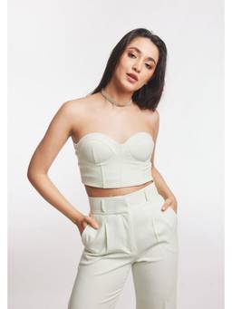 Gatsby Collection - White Bella Bustier