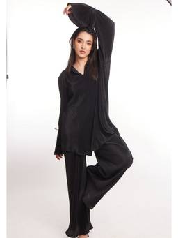 Gatsby Collection - Black Shimmer Zoe Top