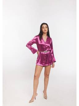 Gatsby Collection - Magenta Zoe Mini Dress