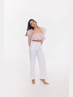 Gatsby Collection - Pink Zephyr Top