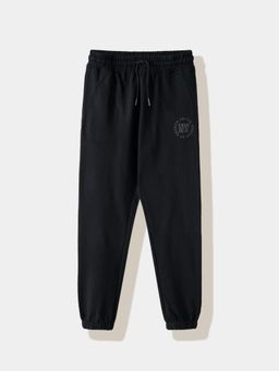 R&B - Black Girls Solid Regular Joggers