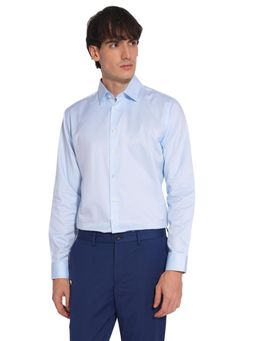 Selected - Light Blue Stripes Slim Fit Formal Shirt