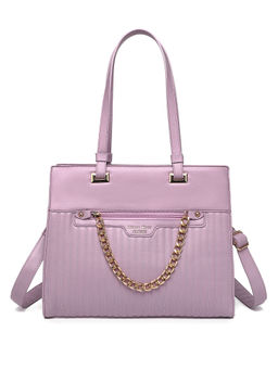 Diana Korr - Lisa Classic Lavender Handbag For Women