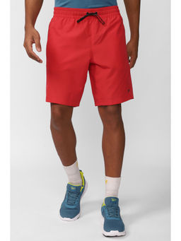 Reebok - Mens Wor Woven Red Solid Shorts