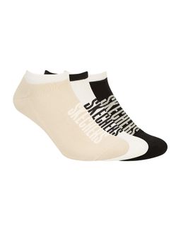 SKECHERS - Men Jacquard Half Terry Low Cut Socks