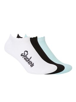 SKECHERS - Women Solid Half Terry Low Cut Socks