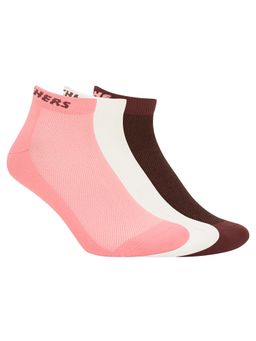 SKECHERS - Women Jacquard Non Terry Ankle Socks