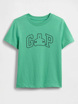 GAP - Green Printed Cotton Relaxed Fit T-Shirt