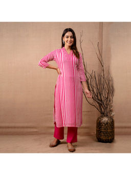 EKOHUM - Rani Modal Straight Kurta