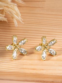 Palmonas - Nature Bloom Stud Earring for Women - Waterproof and Anti-Tarnish