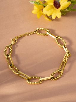 Palmonas - Solara Paperclip Link Chain Bracelet for Women - Waterproof and Anti-Tarnish