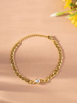 Palmonas - Aurelia Crystal Motif Chain Bracelet for Women - Waterproof and Anti-Tarnish