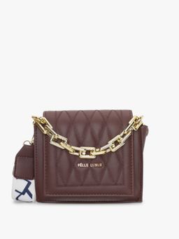 Pelle Luxur - Dark Brown Sling Bag